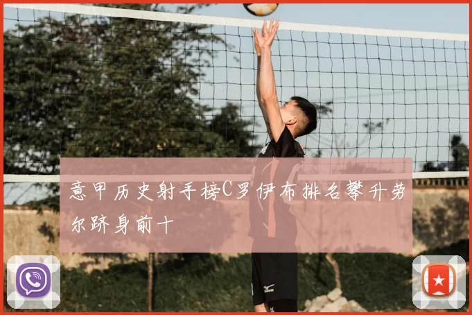 意甲历史射手榜C罗伊布排名攀升劳尔跻身前十